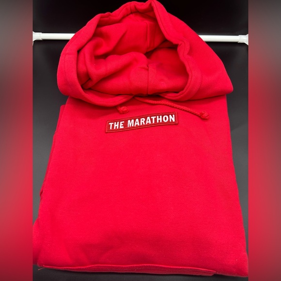 NWOT Red Bar hoodie size small- The Marathon Clothing - Authentic - Picture 2 of 4